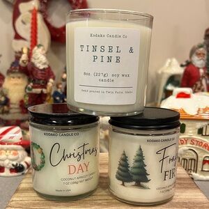 Kodako Candle Co. Holiday Candle Set